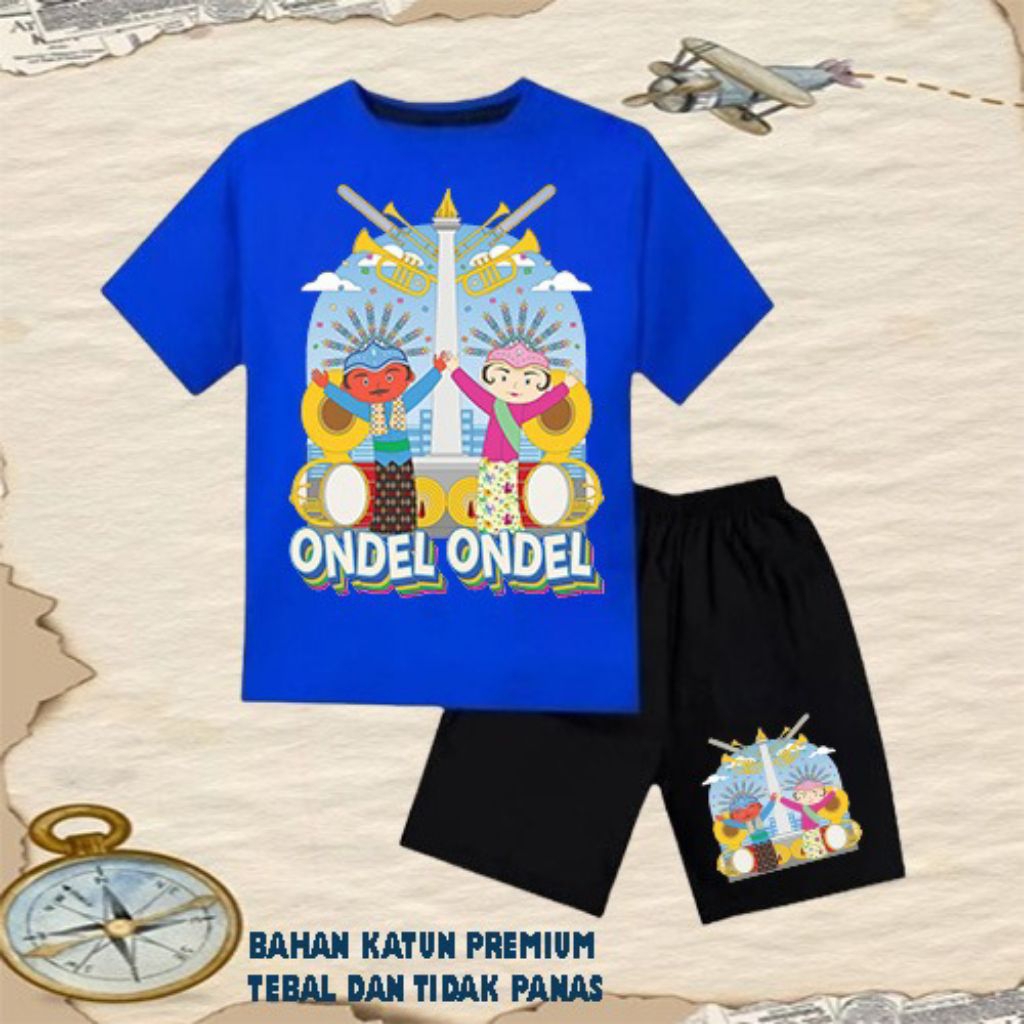 Setelan baju anak laki laki perempuan baju kaos setelan anak laki laki perempuan umur 6 bulan - 10 t