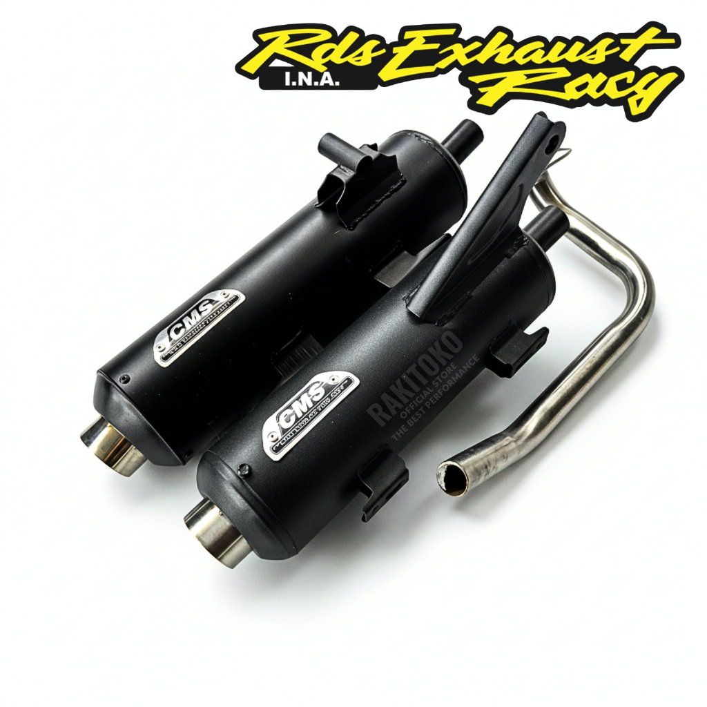 RDS Knalpot CMS Racing Vario 110 Karbu Old 125 Bohlam KZR Techno 150 Led Old New - ADEM