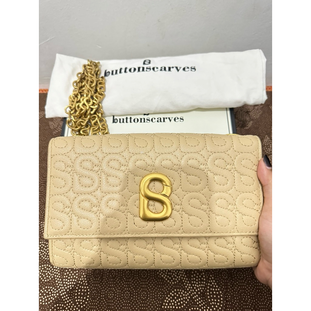 PRELOVED ButtonScarves Luna Chain Wallet