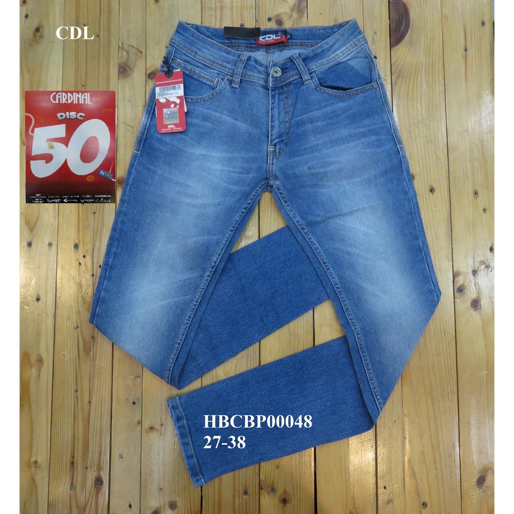 DISCOUNT 50% CELANA JEANS/DENIM  SKINNY FIT PRIA BRAND ORI MEREK CDL ART: HBCBP00048  PRICE Rp.662.9
