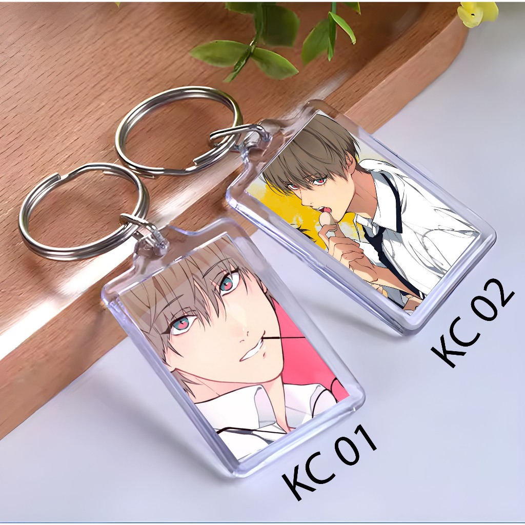 Keychain BAEK CIRRUS MANHWA LOST IN THE CLOUD - Ganci MANHWA - Gantungan BAEK CIRRUS