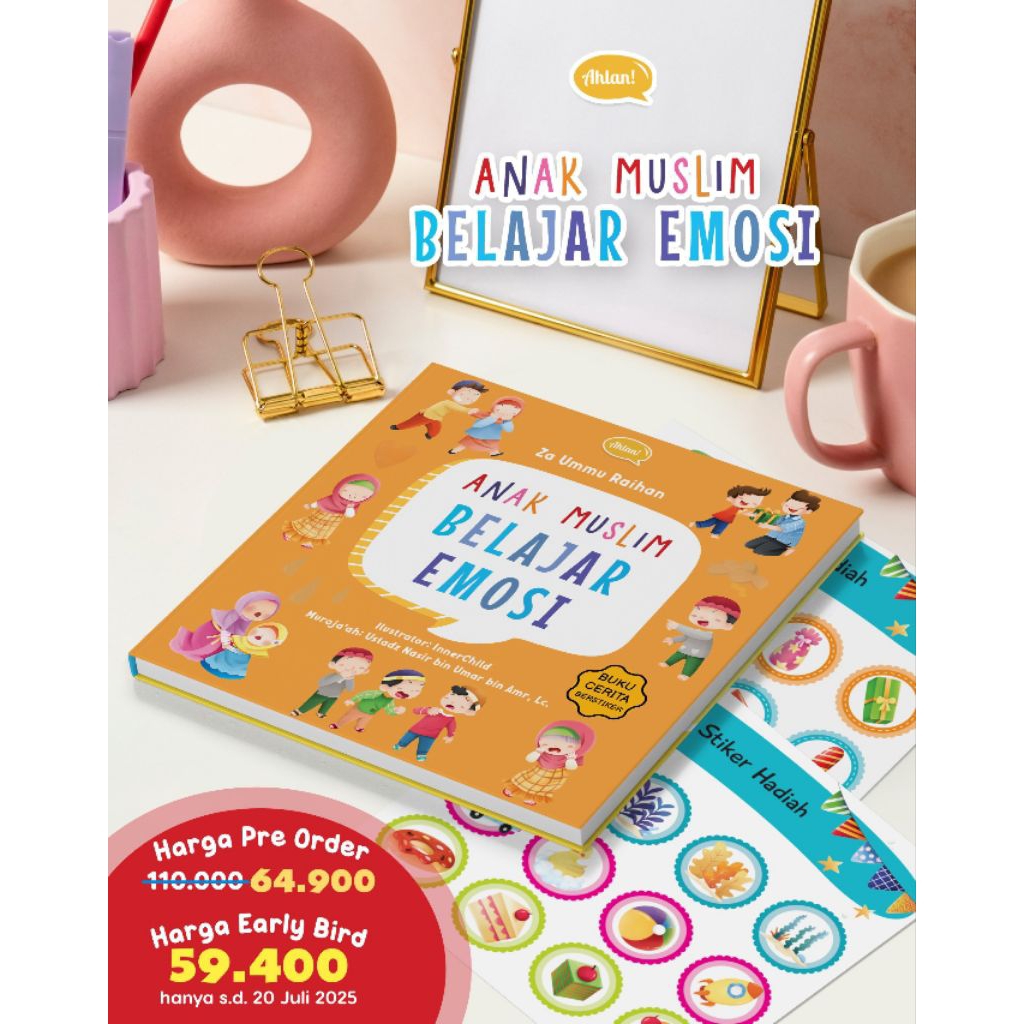 Anak Muslim Belajar Emosi - Ahlan