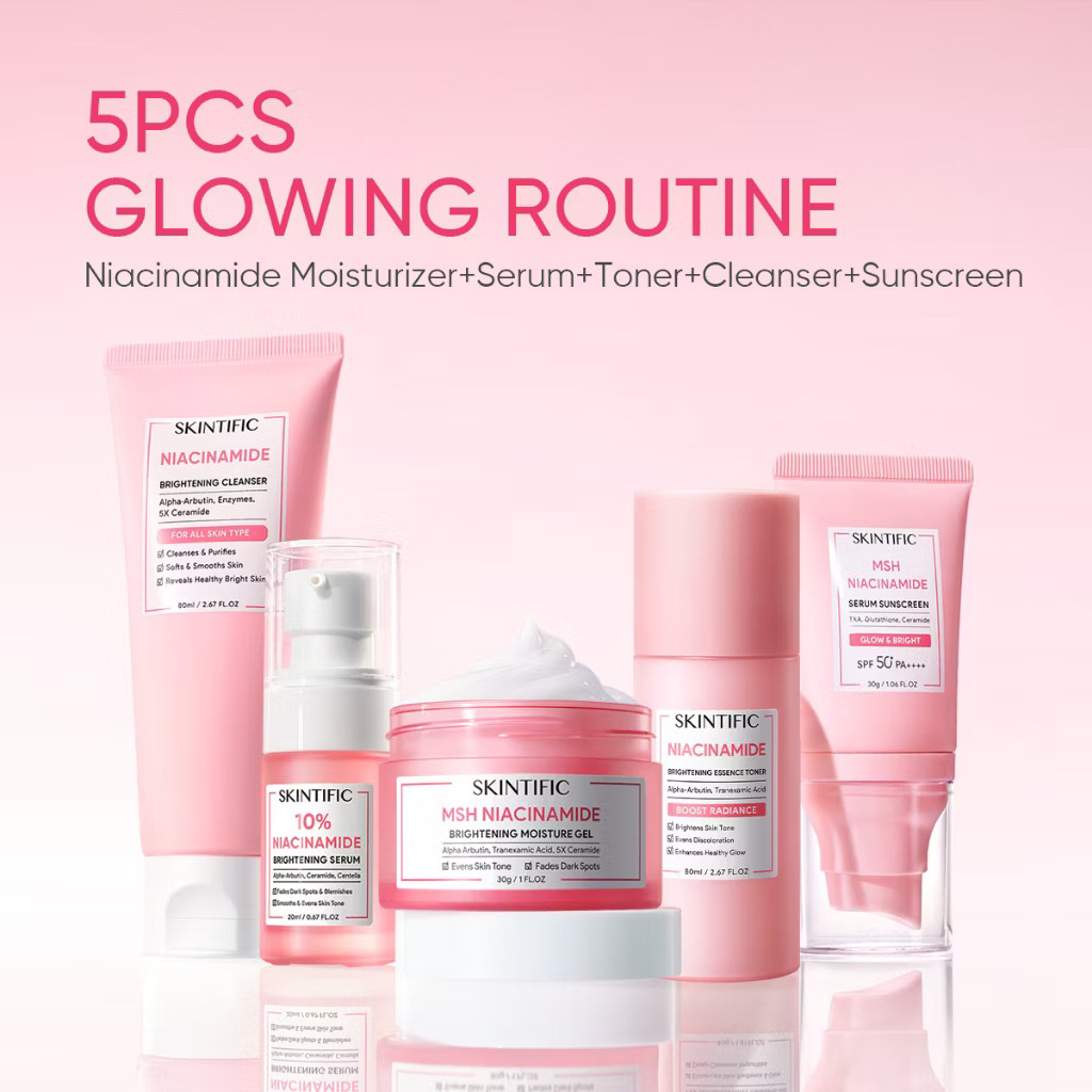skintific glowing set