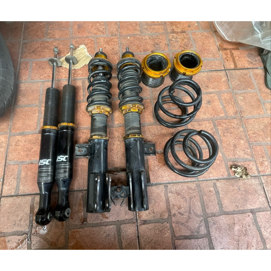 coilover merk ISC honda jazz ge8 gk5 brio mobilio freed brv