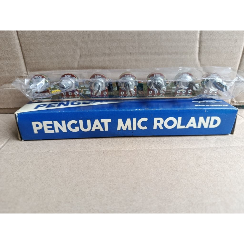 KIT PENGUAT MIC ROLAND MIXER ROLLAND