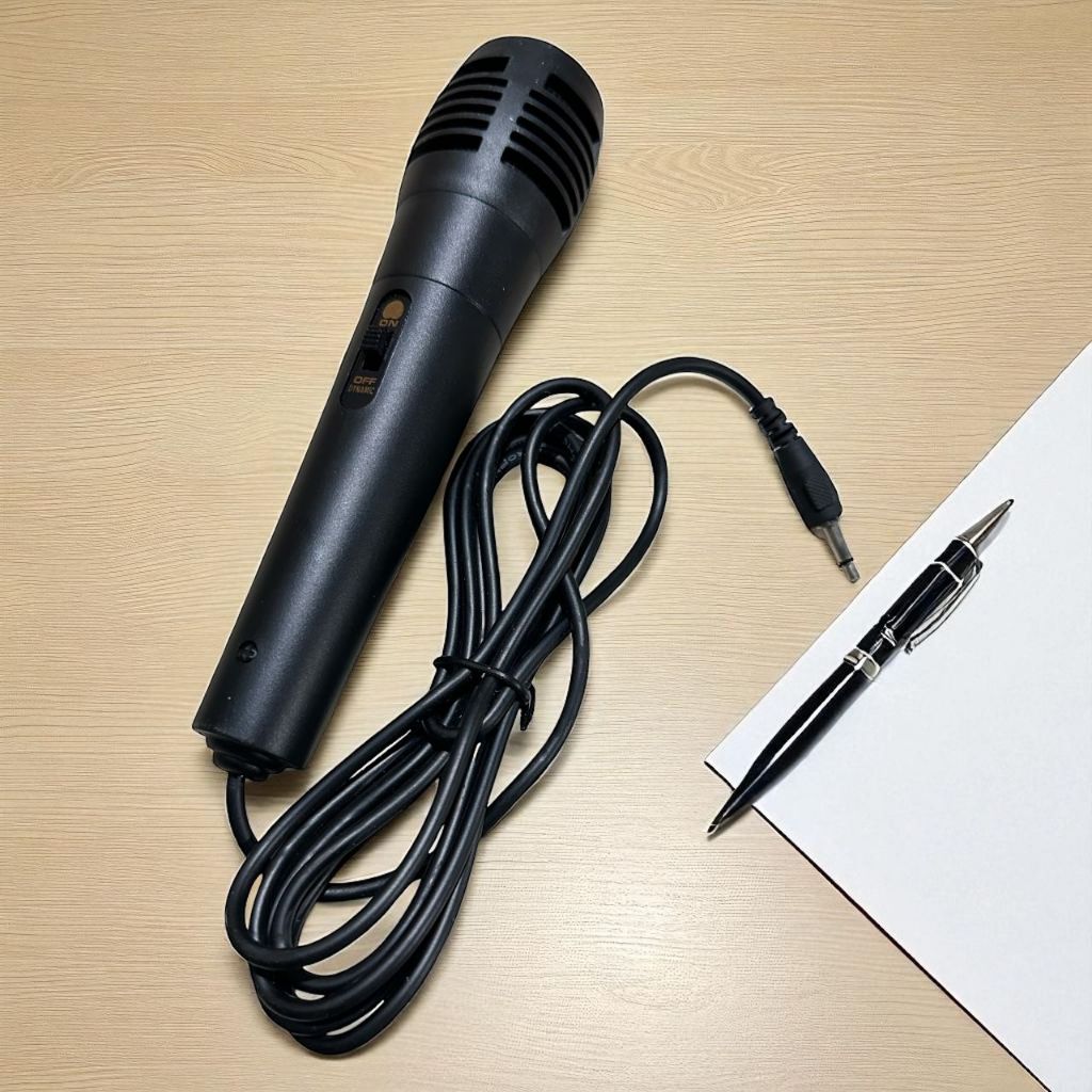 Mic Microhone Colokan Kecil / Mic Karouke Jeck Kecil / Mic Microphone Kabel Jack Kecil