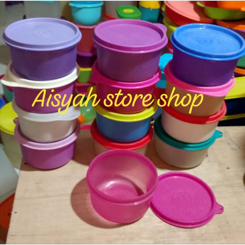 preloved bowl kecil mpasi / tempat sayur Tupperware second