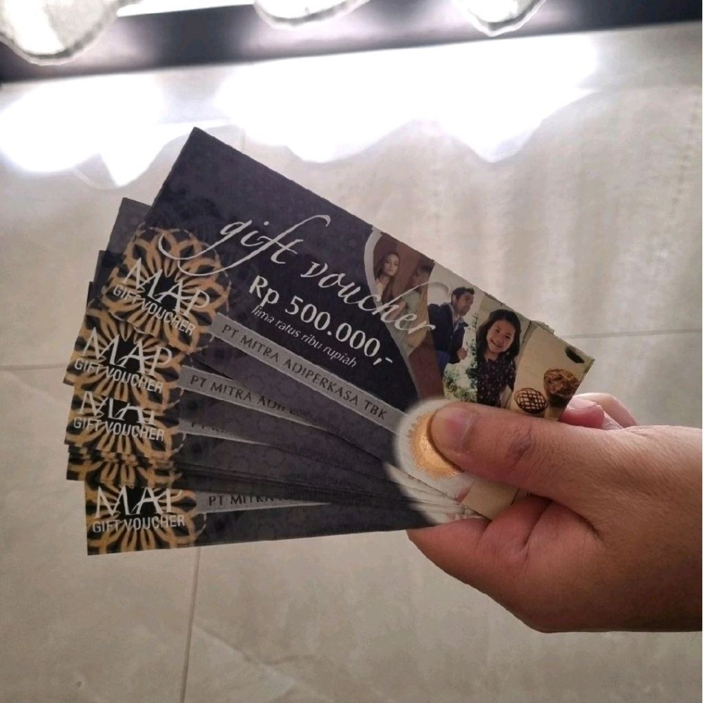 Voucher MAP Pecahan 500.000 - Valid Desember 2027