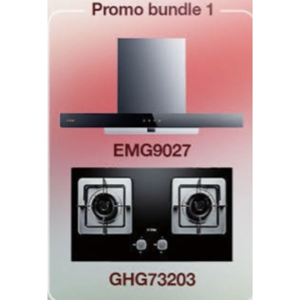 BUNDLING KOMPOR TANAM 2TUNGKU+PENGHISAP ASAP FOTILE