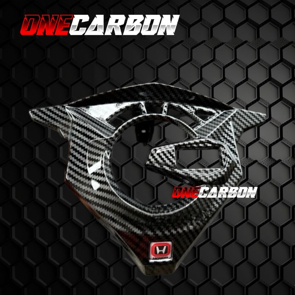 COVER SPEEDOMETER BEAT DELUX CARBON 2020-2023 SPIDO BEAT DELUX CARBON cover panel spidometer beat de