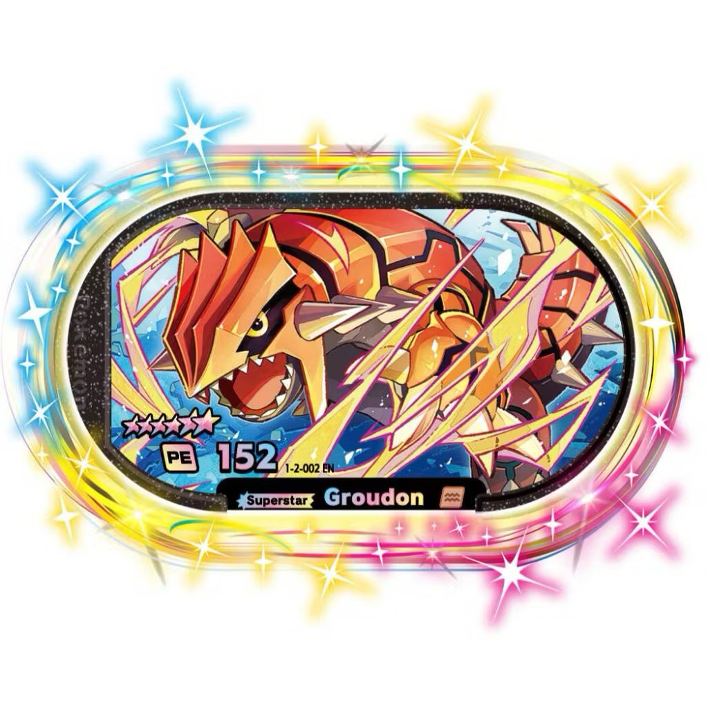 POKEMON MEZASTAR LEGENDARY SUPERSTAR TAG VERSION 1 VERSION 2 V1 V2 BINGANG 6 B6 ORI ORIGINAL LIMITED