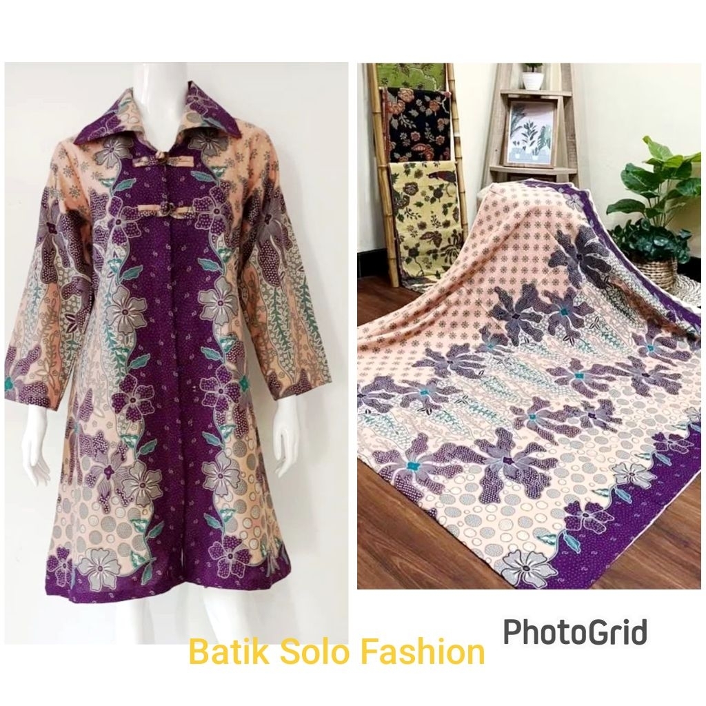 Kain Batik Katun Prima Motif Bunga