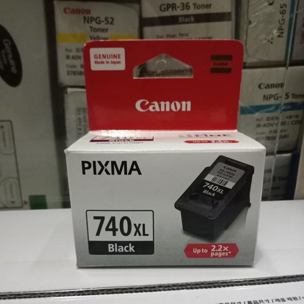 Tinta Canon 740XL Black Original