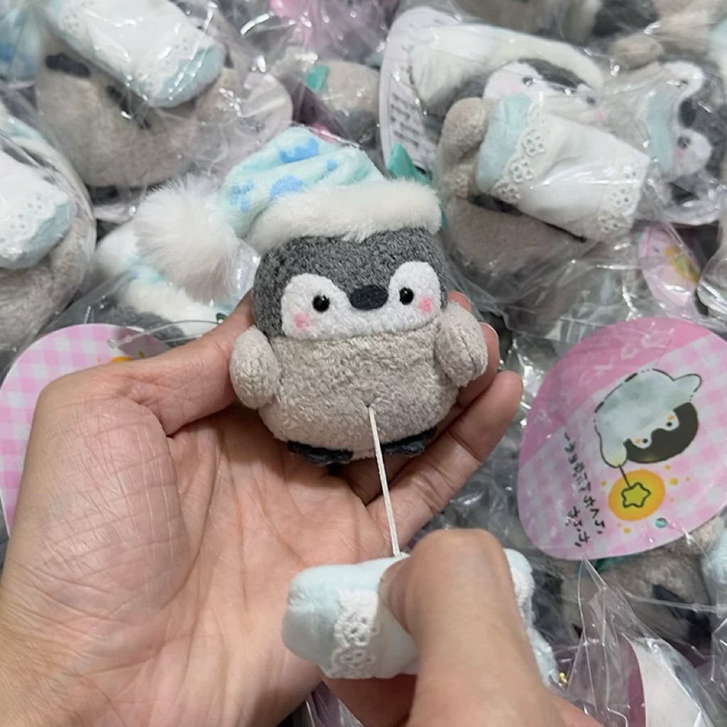 [PREORDER] Boneka Penguin Tidur Gantung – Gantungan Kunci & Hiasan Tas