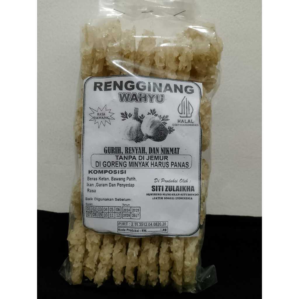 Rengginang Tanpa Dijemur Rengginang Bawang | Rengginang Terasi | Rengginang Manis | Rengginang Udang
