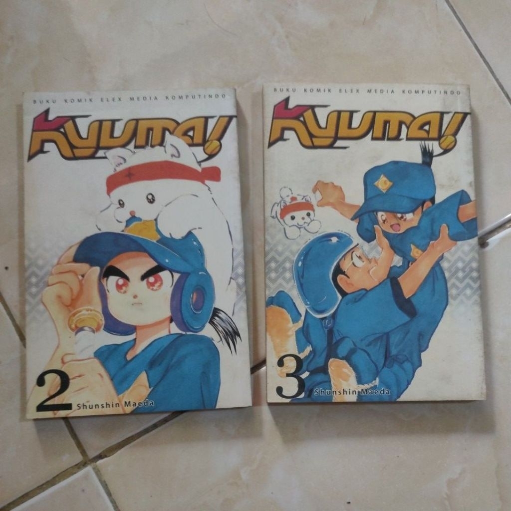 KOMIK ELEX MEDIA " KYUMA " NOMOR 2 & 3 BY : SHUNSIN MAEDA