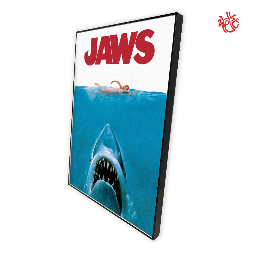 POSTER JAWS / MOVIE POSTER / POSTER FRAMEBLOCK 491