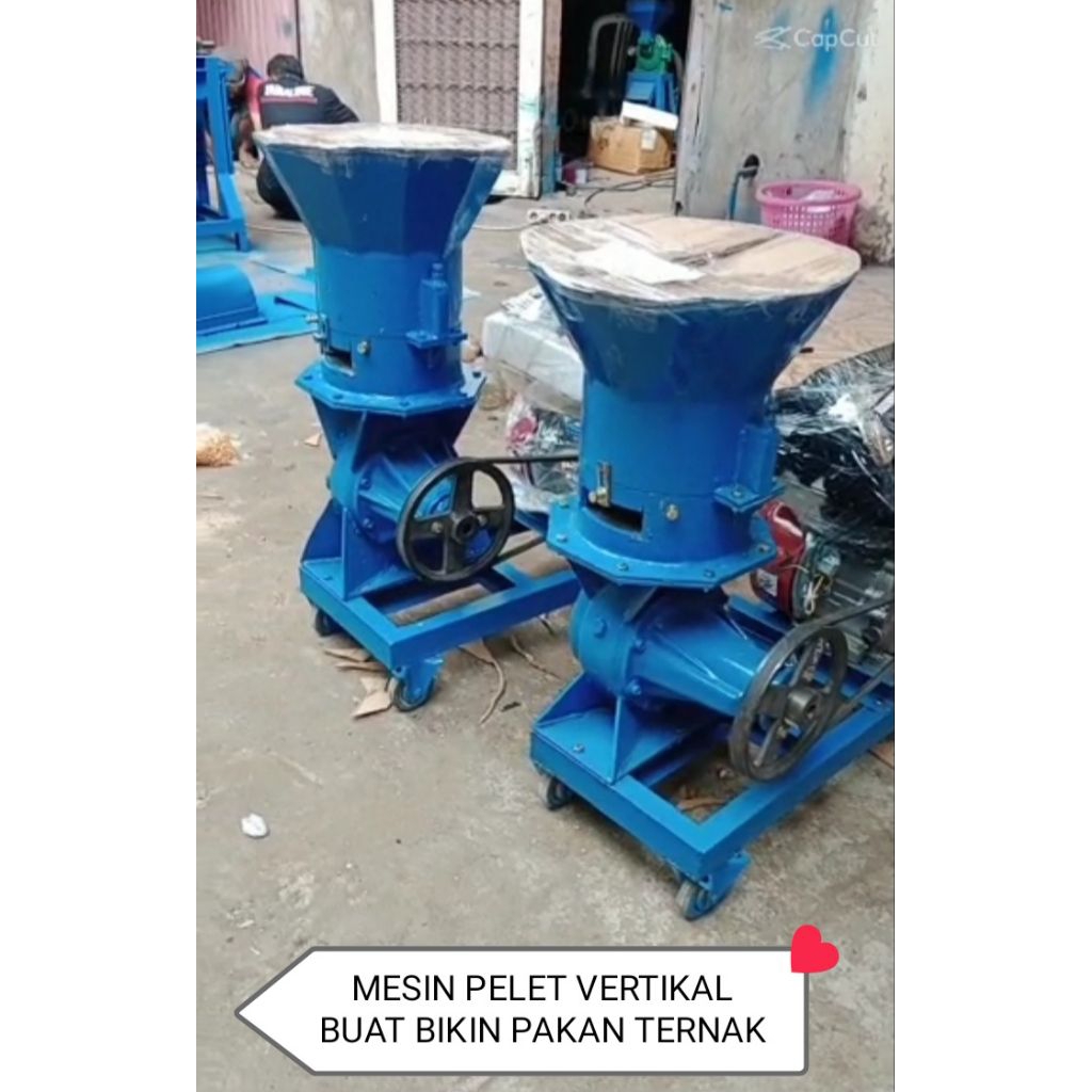 Mesin cetak pelet vertikal roller 4 ( Tanpa mesin penggerak )