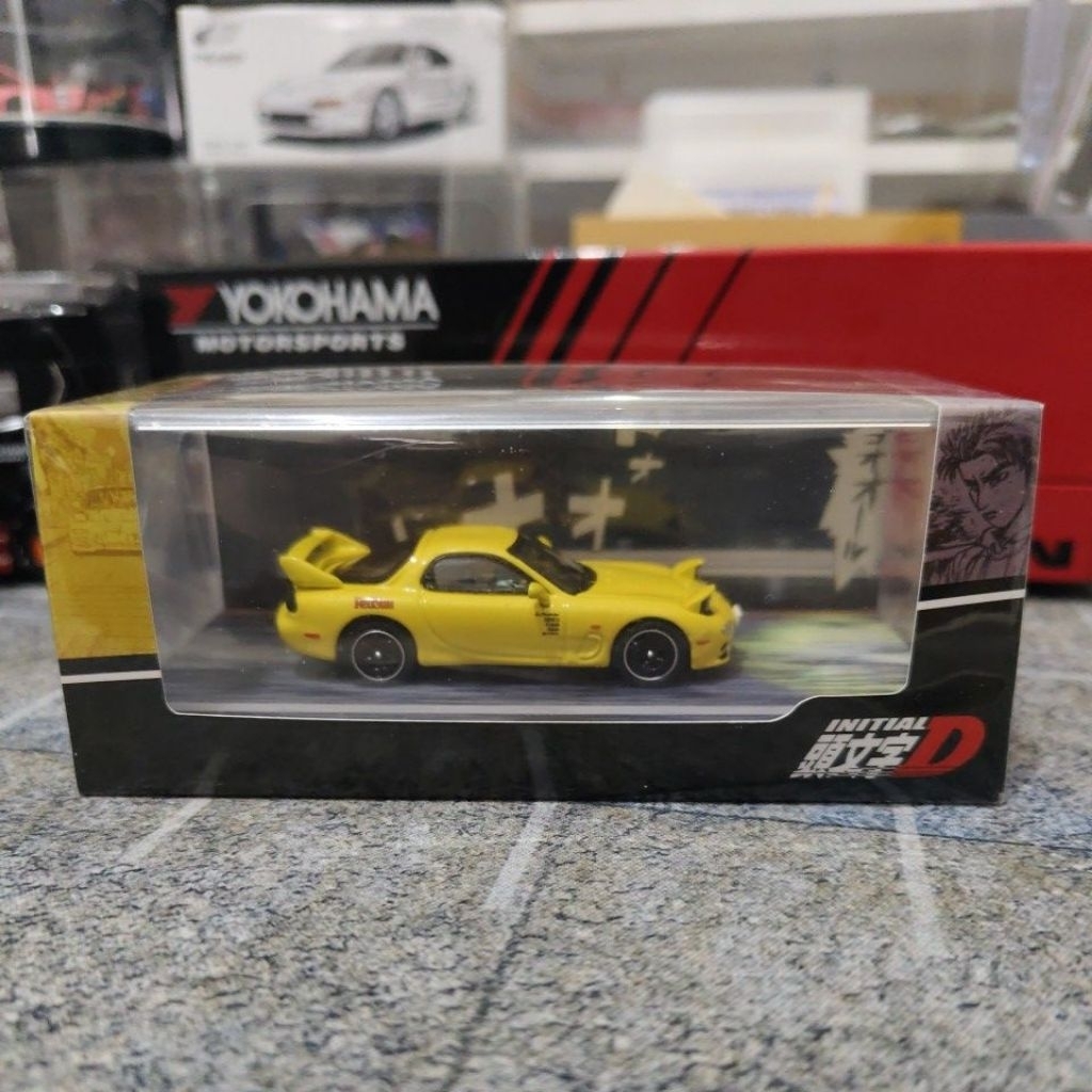 HOBBY JAPAN INITIAL D MAZDA RX 7 RED SUNS SEGEL