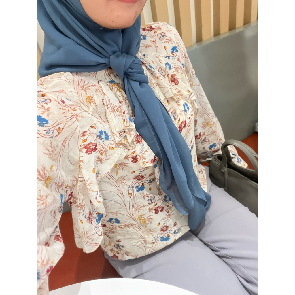 One Set Pakaian Wanita Premium Baju Kerja Wanita Karir Premium Ready Stok Langsung Kirim Blouse Wani
