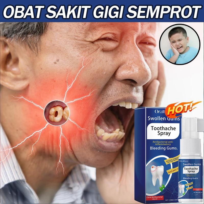 Obat gigi Berlubang Obat sakit gigi berlubang Obat gusi bengkak Obt sakit gigi berlubang Spray pered