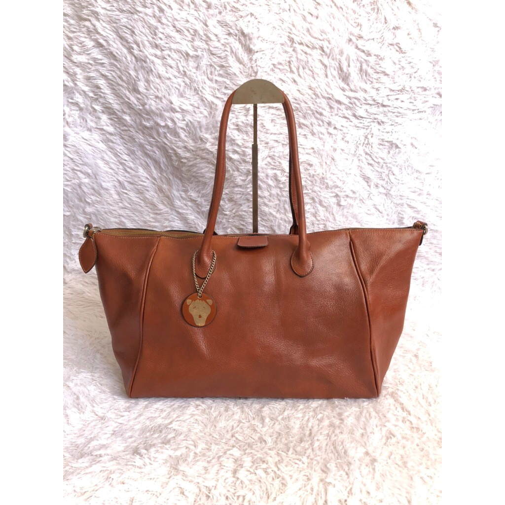 Duffle Bag Leather Brown