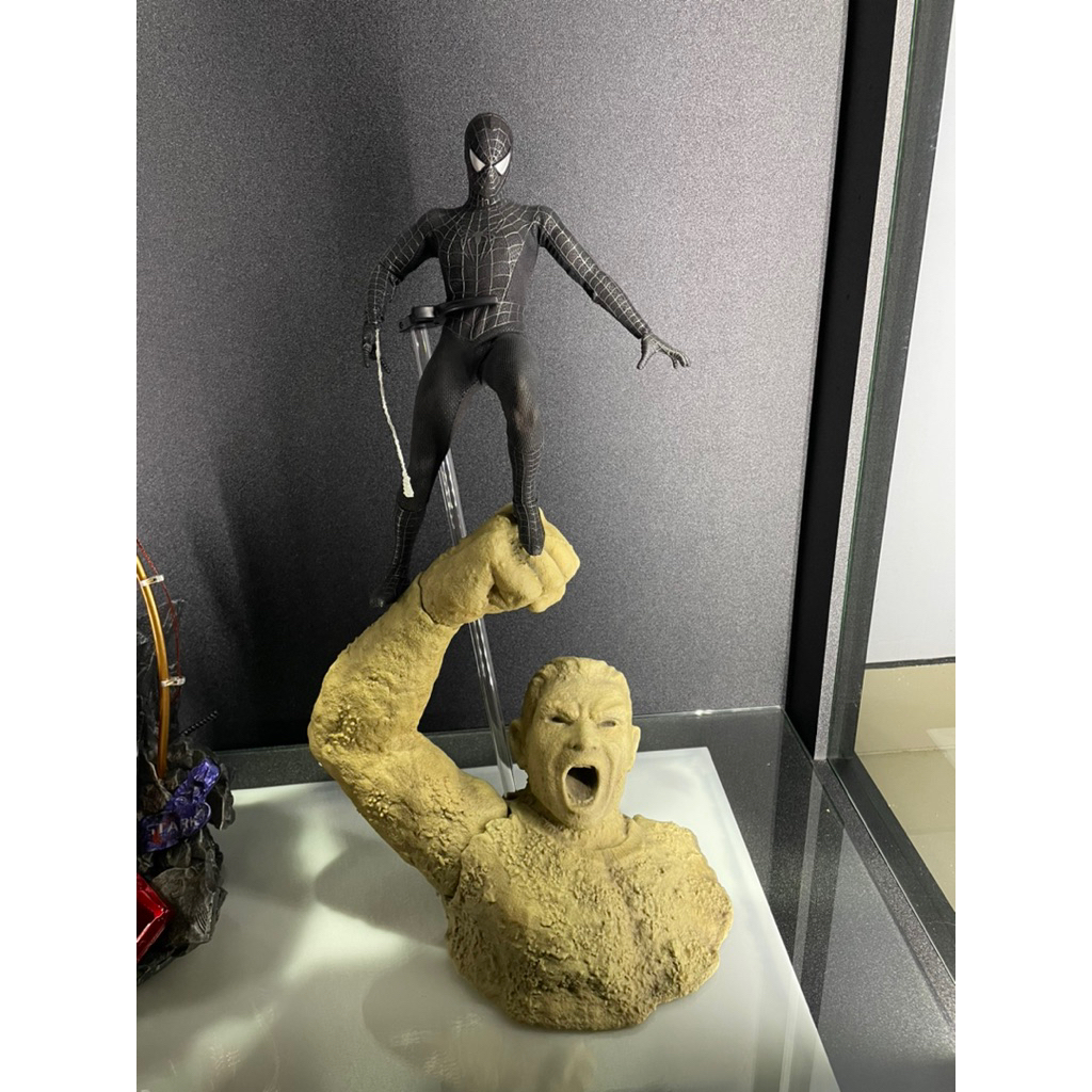 Hot Toys Spiderman 3 with Sand Man Diorama - HT Spiderman 3 Sandmant