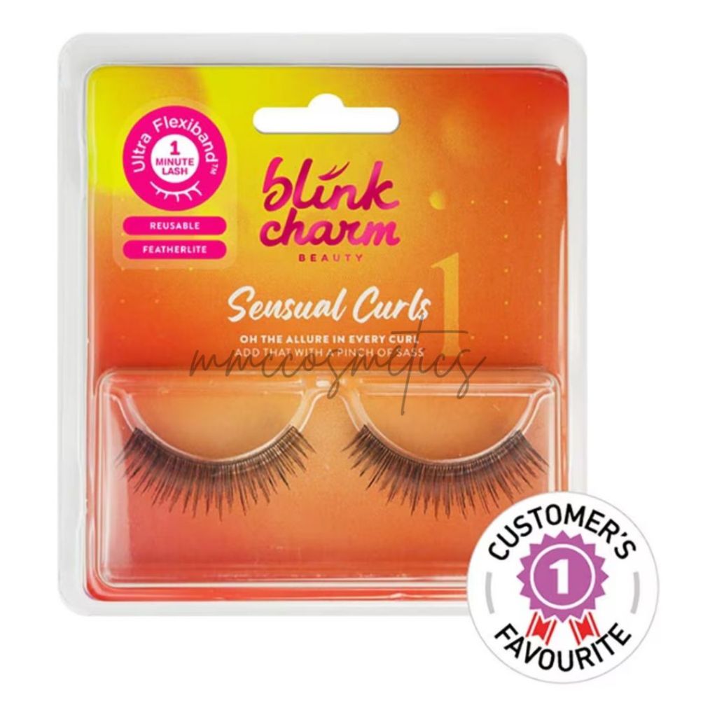 Blink Charm bulu mata / bulu mata palsu Sensual Curls #1