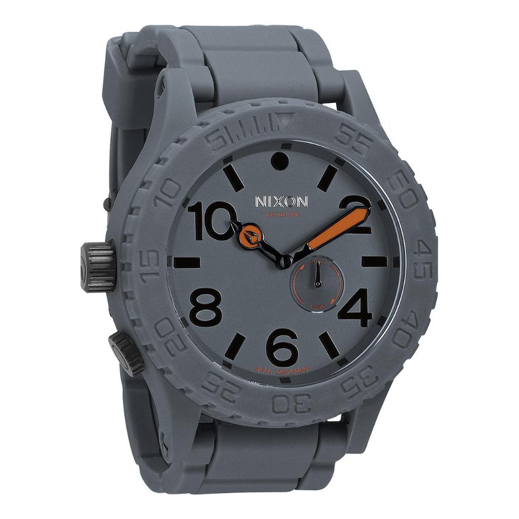 NIXON A2361235 - RUBBER 51-30 STEEL GRAY