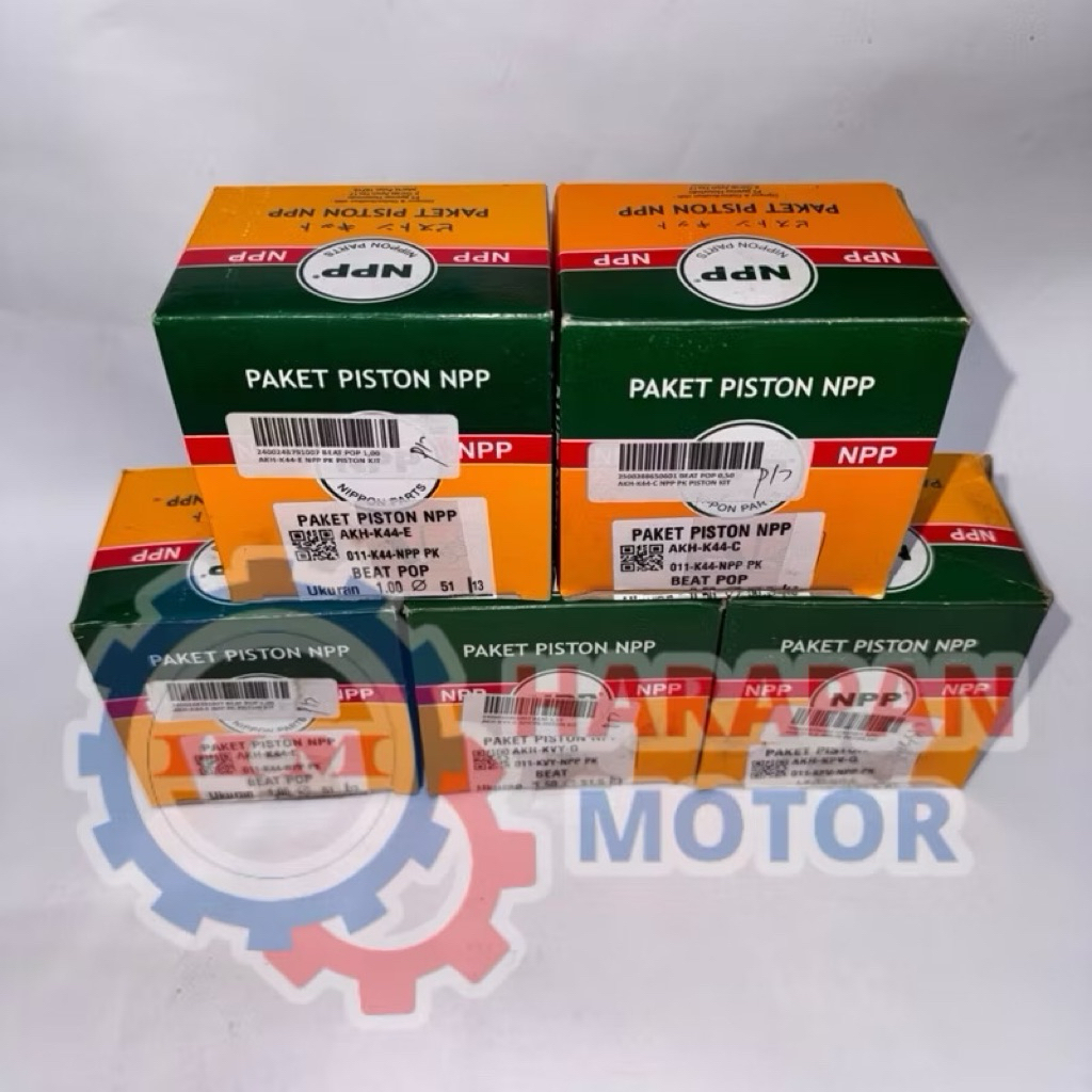 Harapan Motor - Piston Kit RC 100/Tornado GX Npp