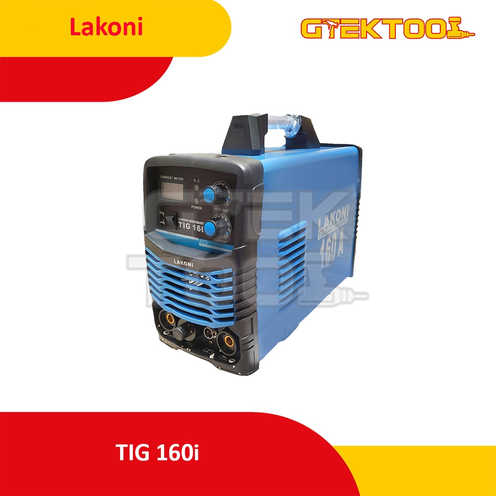 Lakoni TIG 160i Mesin Travo Las TIG Argon MMA Las Stainless Steel 160 i