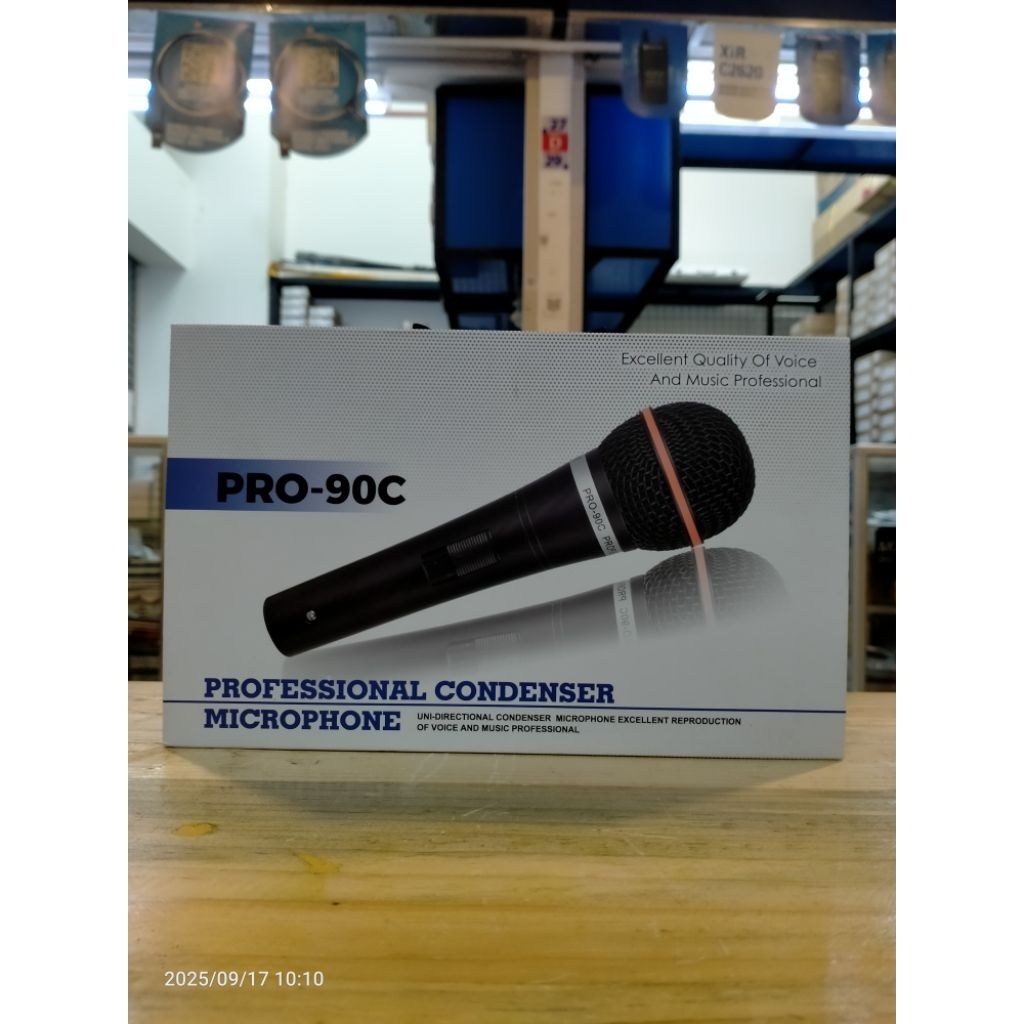 Mic Kabel PRO87C Handheld Condenser Pro 87c/Pro 90c.Mic vokal kwalitas bagus sensitif