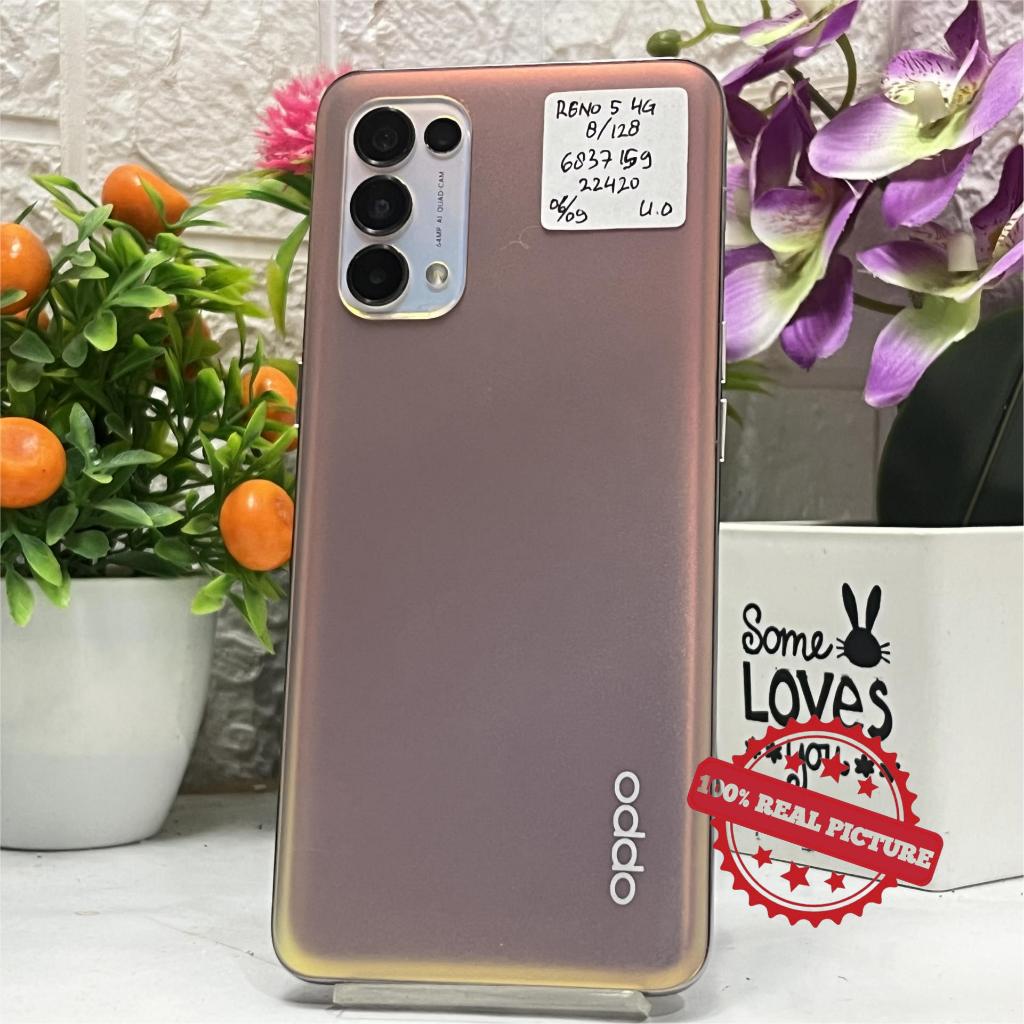 Oppo Reno 5 8/128GB ( 4G ) Bekas Second Original
