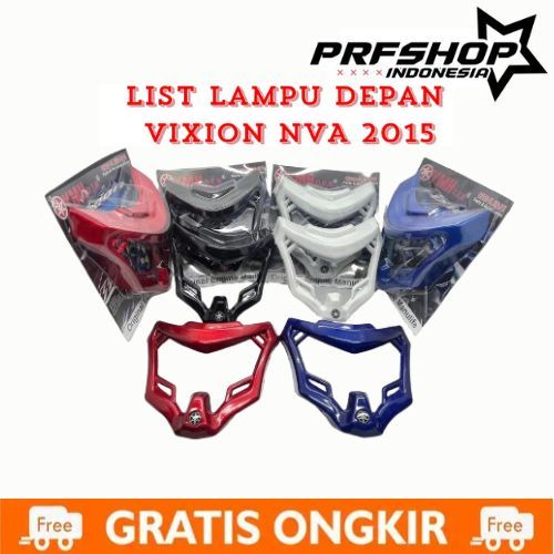 PROMO LIST LAMPU DEPAN VIXION NVA 2015 / COVER LAMPU DEPAN VIXION NVA 2015 / RING LAMPU VIXION NVA 2