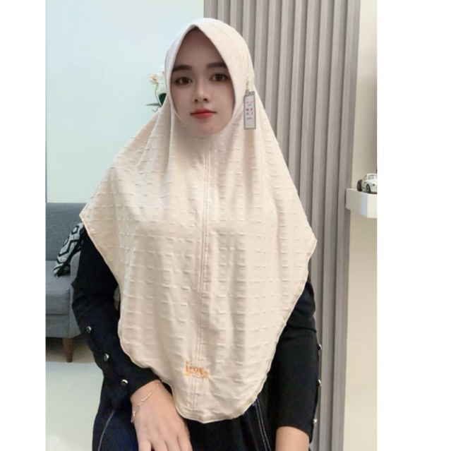 407 JILBAB DOA IBU PED ANTEM JUMBO L JERSEY ULTRON/HIJAB DOI ORI BY BUNYAMIN