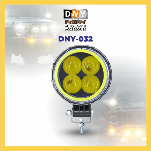 DNY 032 FOG LAMP UNIVERSAL TERBARU DNY-032 / LAMPU FOG RING / FOGLAMP RING COB UNIVERSAL 12V-80V