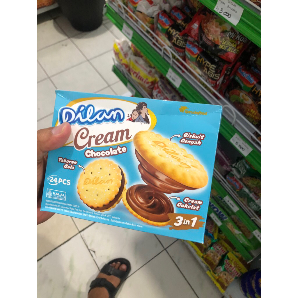 

dilan cream coklat isi 24pcs