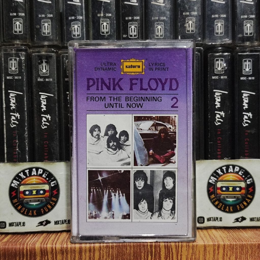 Kaset - Pink Floyd - From The Beginning Until Now 2 - Radio Tape - Kaset Pita - Radio - Pemutar Kase