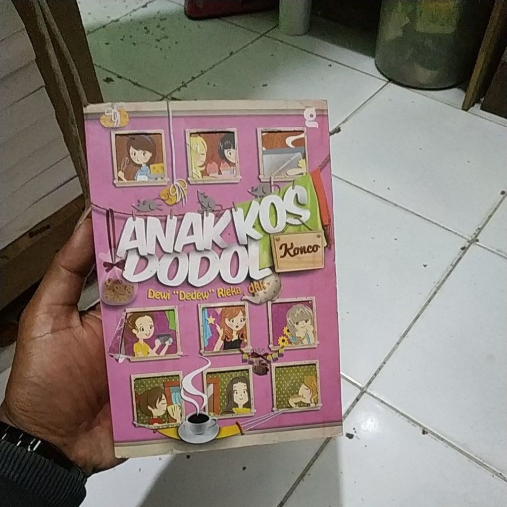 buku novel ANAK KOS DODO (Konco) - Dewi Rieka | buku langka