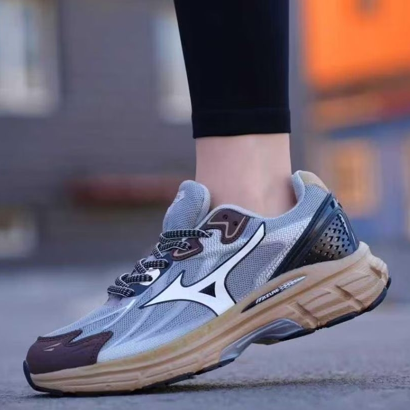 Sepatu Running Mizuno Halo Mix Grey Gum