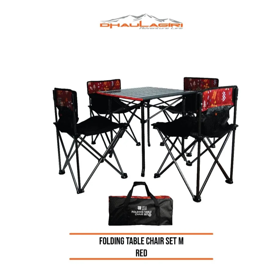 DH FOLDING TABLE AND CHAIR SET M dhaulag