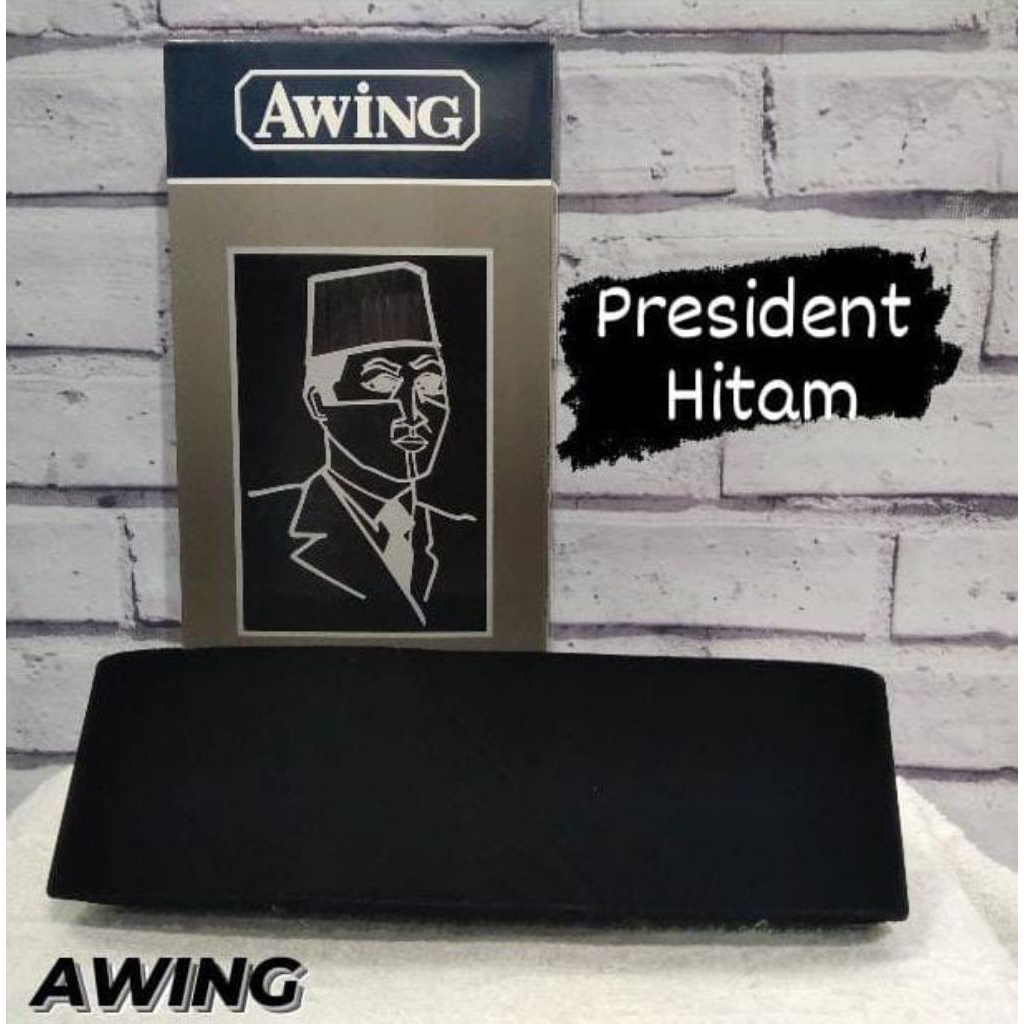 SONGKOK AWING PRESIDENT,HITAM