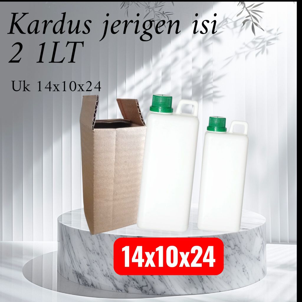 

kardus jerigen isi 2 uk 14x10x24