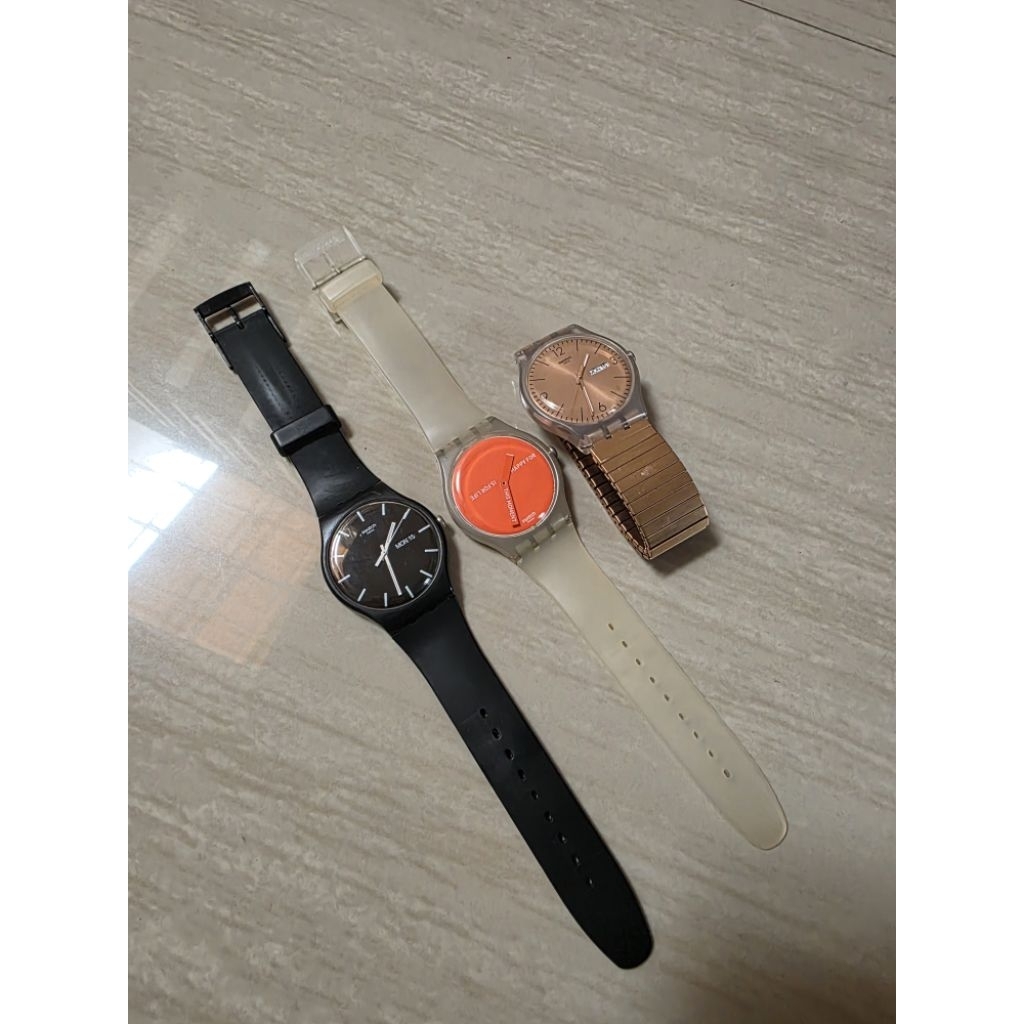 PRELOVED - Jam tangan swatch