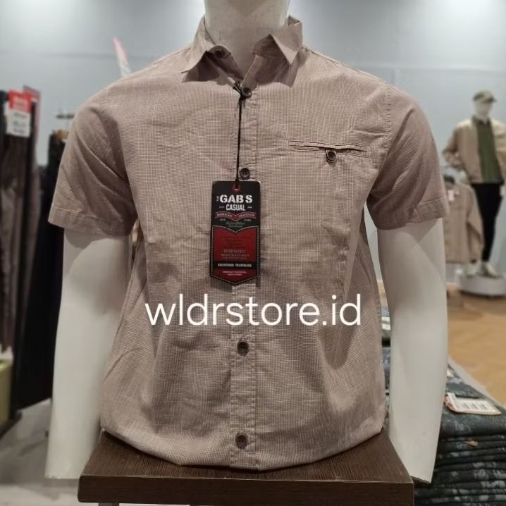 GABS ORIGINAL KEMEJA PRIA REGULAR FIT 3395FS