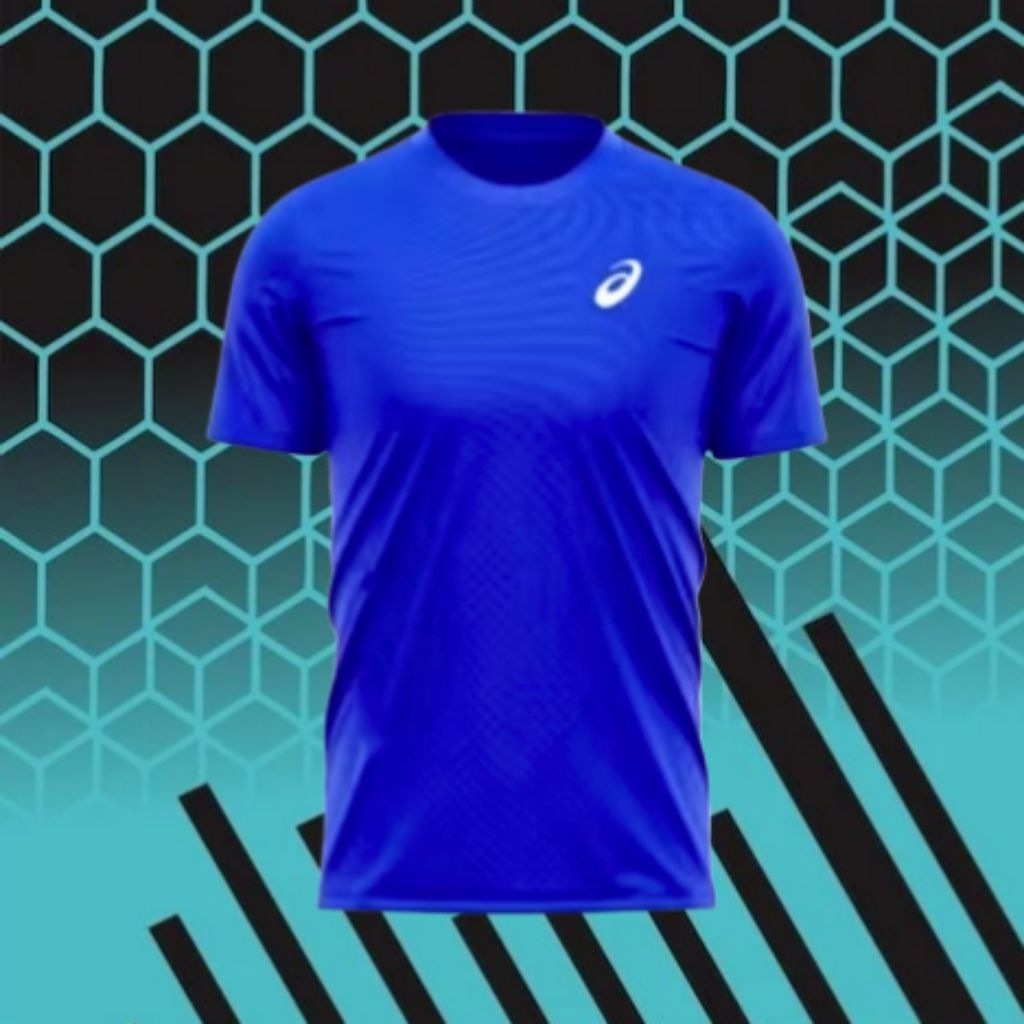 Kaos jersey polos atasan pria dan wanita dry fit Size L XL XXL