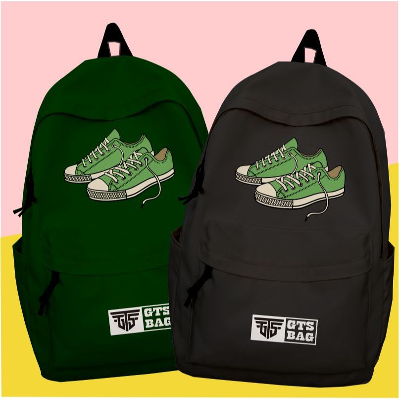 Tas Ransel Sekolah Anak Laki-Laki dan Perempuan SD SMP SMA Remaja Kekinian Motif Air Jordan Bisa COD