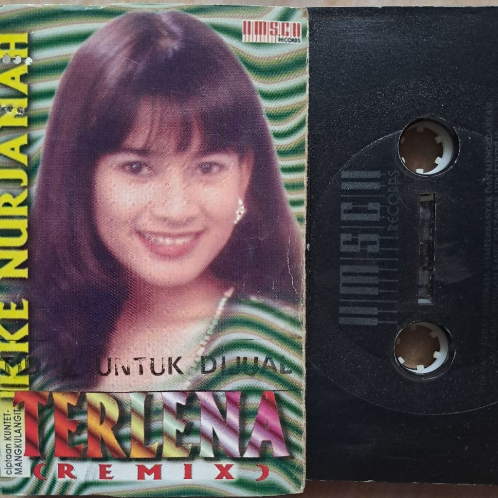 Kaset Dangdut Ikke Nurjanah Album Terlena Remix