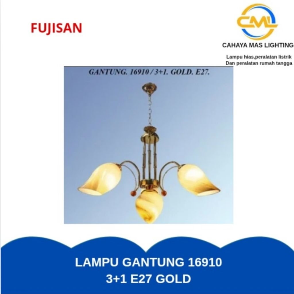 Lampu Hias / Lampu gantung 16910/3+1 GD