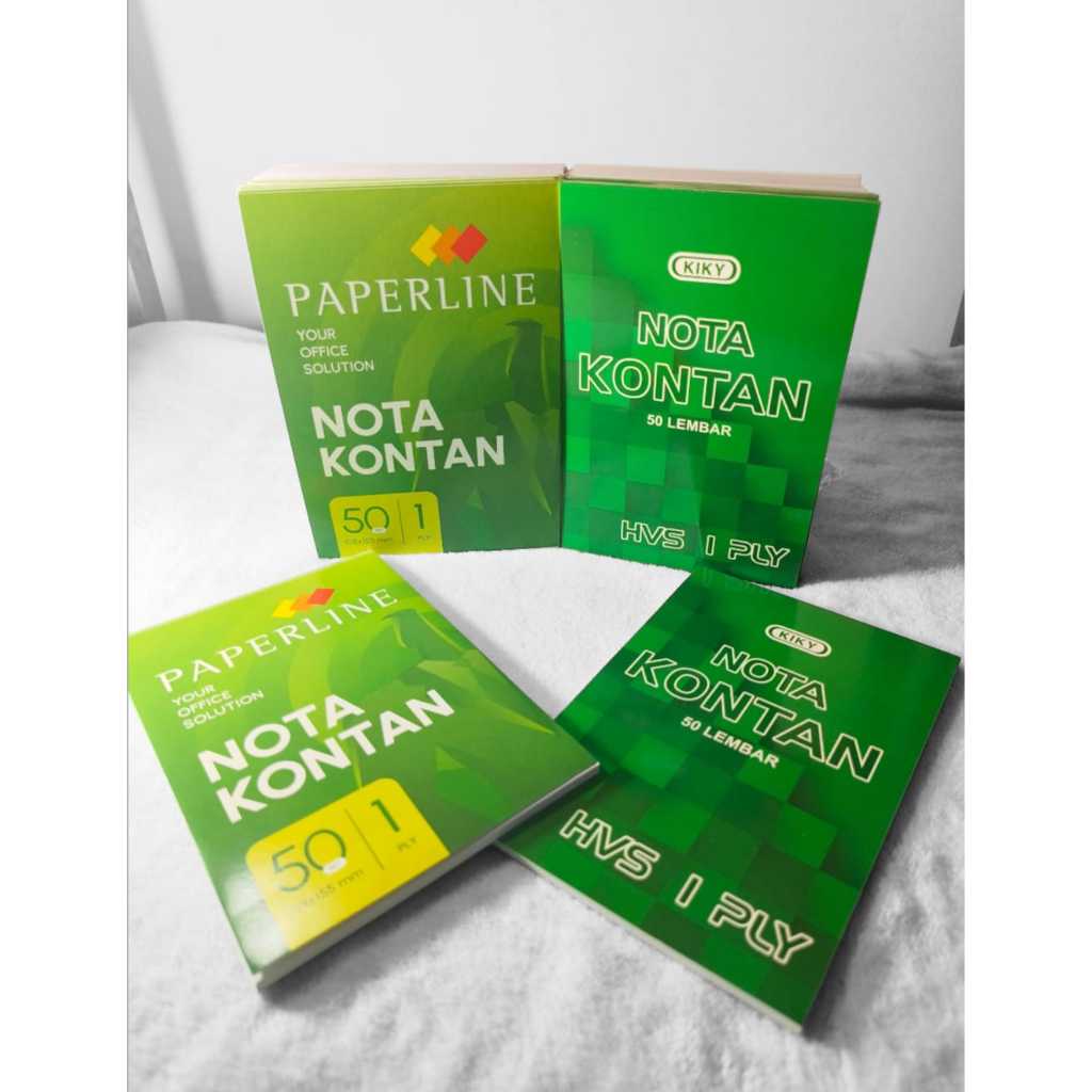 

Buku Nota Kontan Paperline 1ply/Nota Kontan Kiky 1ply 50 lembar